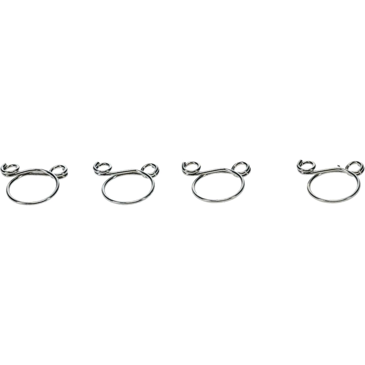 ALL BALLS, All Balls Hose Clamps Refill Kit (4-Pack) - Durable and Reliable Clamps for Automotive and Machinery
