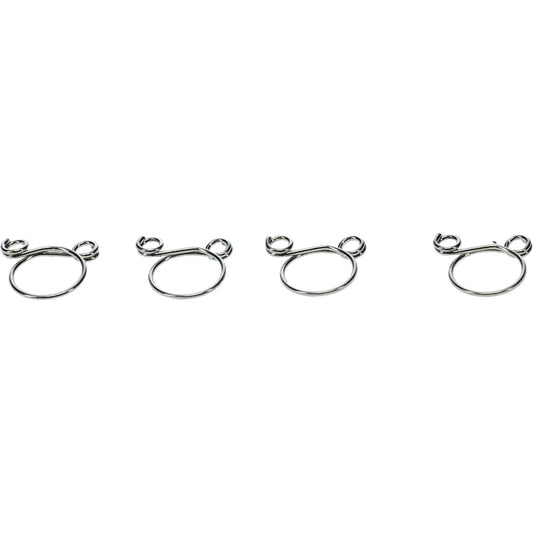 ALL BALLS, All Balls Hose Clamps Refill Kit (4-Pack) - Durable and Reliable Clamps for Automotive and Machinery