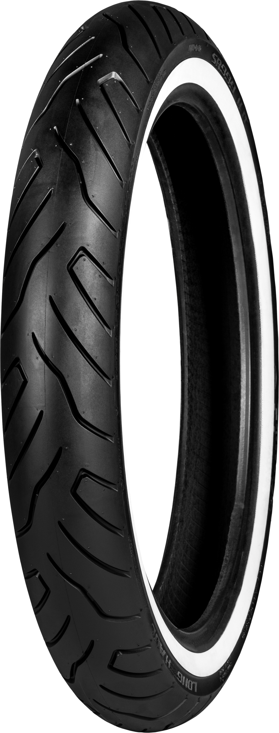 SHINKO, Shinko SR999 Long Haul White Wall Tire 130/60B19 for Cruiser Bikes
