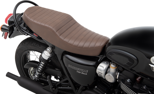 Z1R, Z1R Retro Classic Vinyl Seat - Brown, Part Number 0810-2215