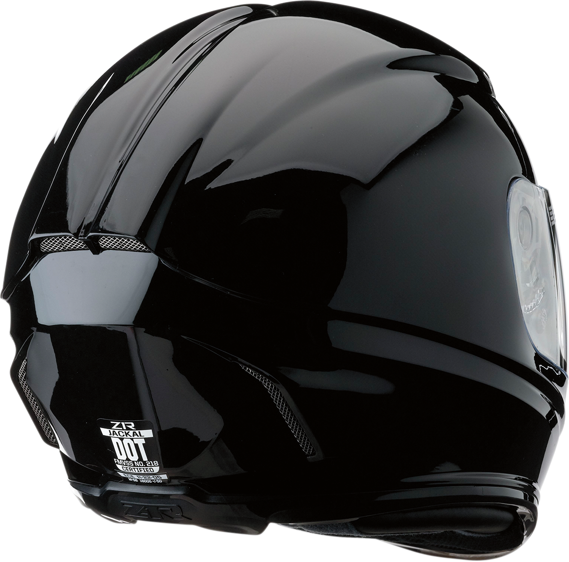 Z1R, Z1R Jackal Helmet - Black, Small (Part Number 0101-10792) - Aerodynamic, Anti-Fog Shield, and Ventilation System