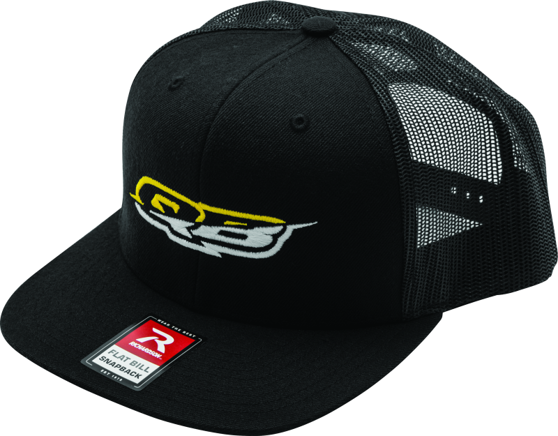 QuadBoss, QuadBoss Logo Flatbill Cap - Classic Truckers Style with Adjustable Snapback