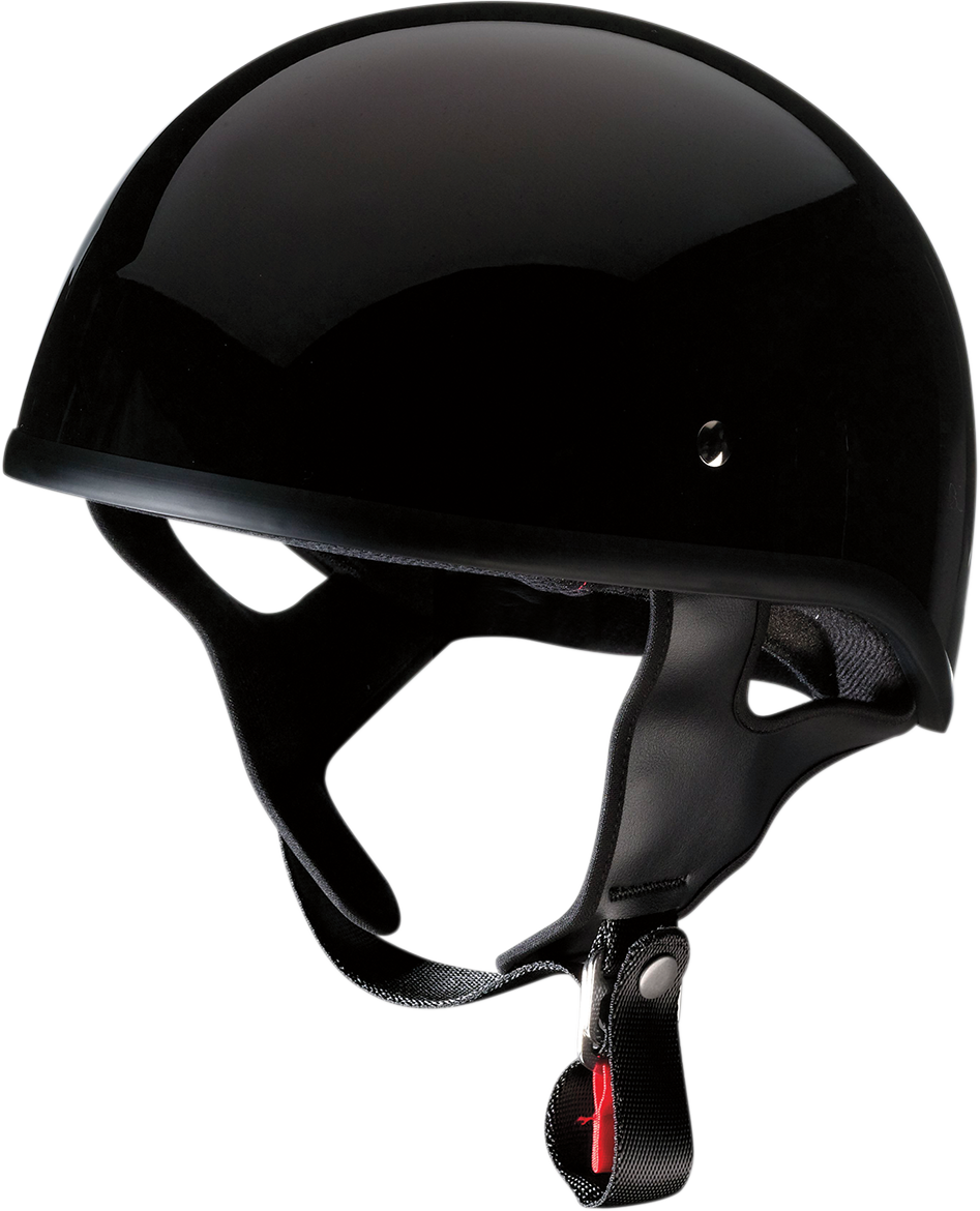 Z1R, Z1R CC Beanie Helmet Black XS 0103-1184 - Lightweight Polycarbonate Motorcycle Helmet