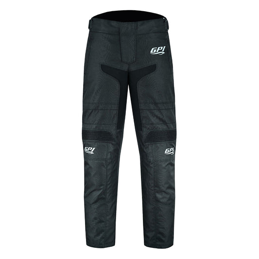 High Premium Quality Adjustable Waterproof Motorcycle Pants – Full Black-