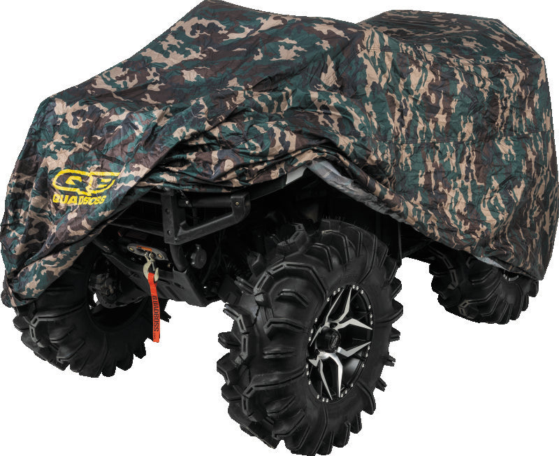 QuadBoss, QuadBoss XL PowerSports Quad Cover - Heavy-Duty Water-Repellent and UV-Resistant Black Cover