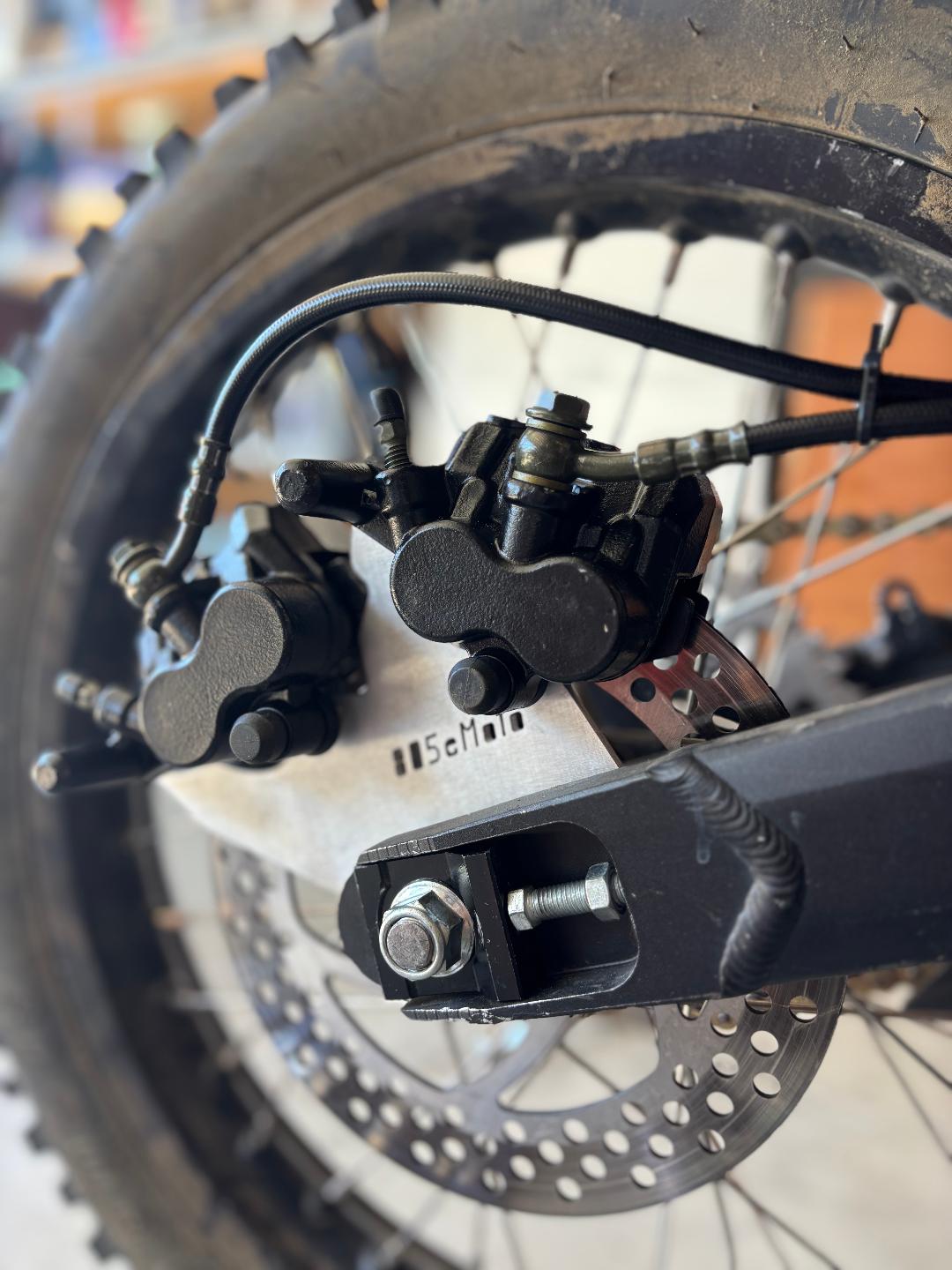Rawrr Mantis X Complete Dual Caliper + Front Brake + Foot Brake Set