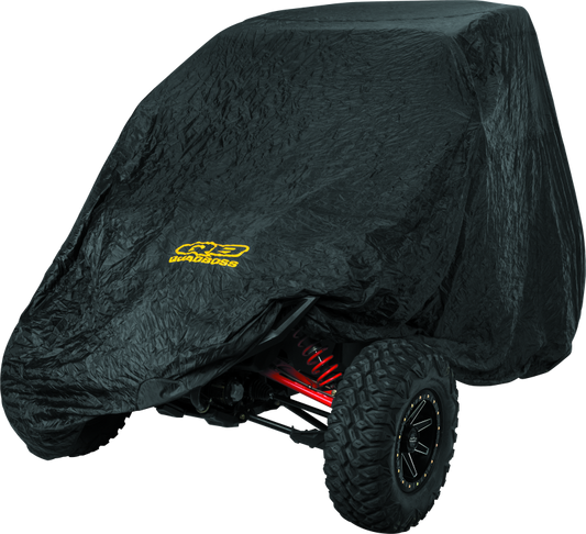 QuadBoss, QuadBoss UTV Cover Crew - Black for Polaris Ranger Crew, RZR XP 900 & 1000, Kawasaki Mule