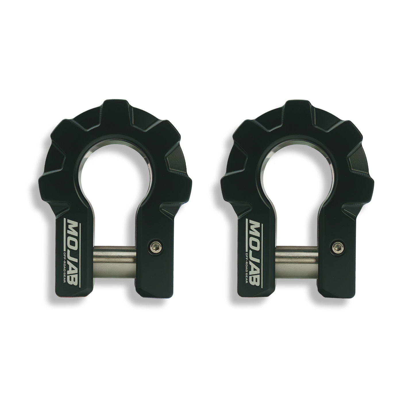 3/4'' Extreme duty Aluminum D-Shackle set (9T)-Ceramic coated (LIFETIME WARRANTY*)-Black and red Shackles are scheduled for delivery during the week commencing June 8th