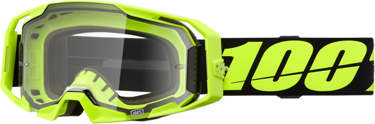 Armatic Goggle Neon Yellow Clear Lens