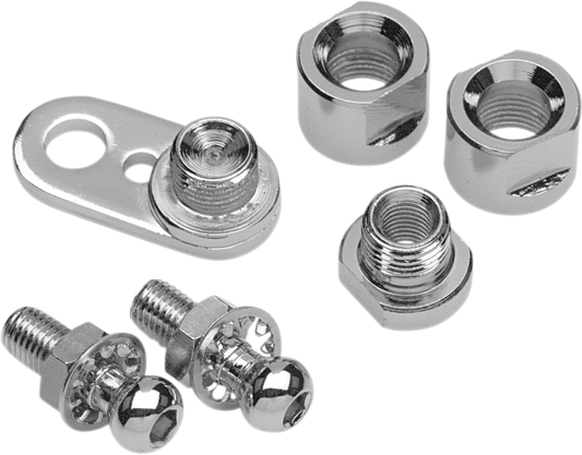 DRAG SPECIALTIES Turn Signal Swivel Kit - Chrome (Part Number 20-0383)