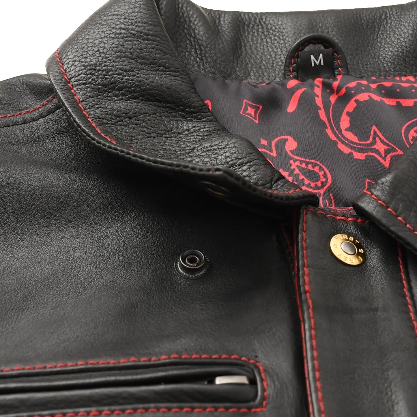Kingsnake Men’s Motorcycle Leather Vest