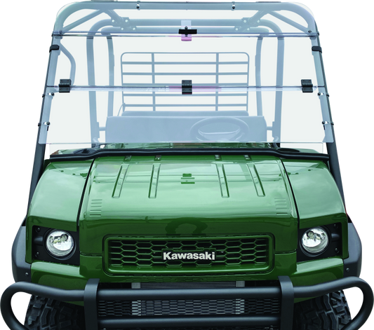 QuadBoss, QuadBoss KAF620 Mule 4010 Folding Windshield for Kawasaki KAF620 Mule 4010 4x4