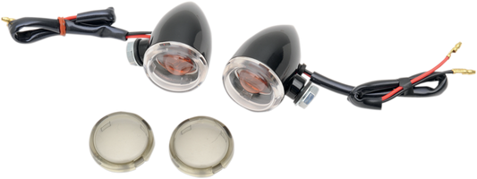 DRAG SPECIALTIES Mini-Duece Marker Light Kit - Clear/Smoke, Part Number 20-6390BC/MH