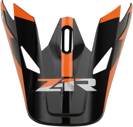 Z1R, Z1R Rise Visor Kit - Orange (Part Number 0132-1084) for Z1R Rise Helmets