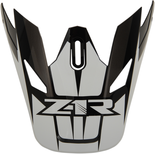 Z1R, Z1R Rise Visor Kit - Ascend - Black and White for Z1R Rise Helmets (Part #0132-1245)