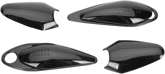 Z1R, Z1R Ace Vent Kit - Black by Z1R, Part Number 0133-0244