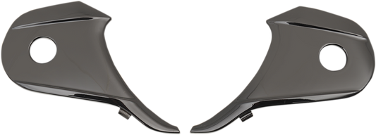 Z1R, Z1R Range Side Plates - Black (Part Number 0133-1040) for Z1R Range Helmets