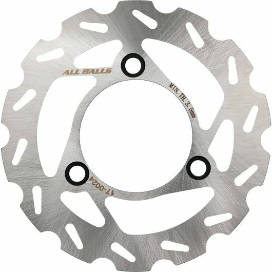 ALL BALLS, ALL BALLS 18-0024 Brake Rotor - Precision Ground, Corrosion Resistant 420 Stainless Steel