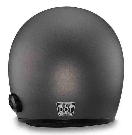 Low Profile Vintage Motorcycle Helmet - DOT and ECE Approved