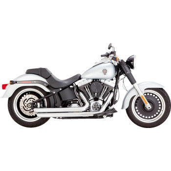 IN STOCK VANCE & HINES Big Shots Staggered Exhaust System - Chrome 17959