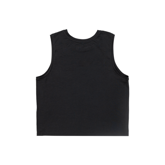Cropped ActiviTANK - Pure Black