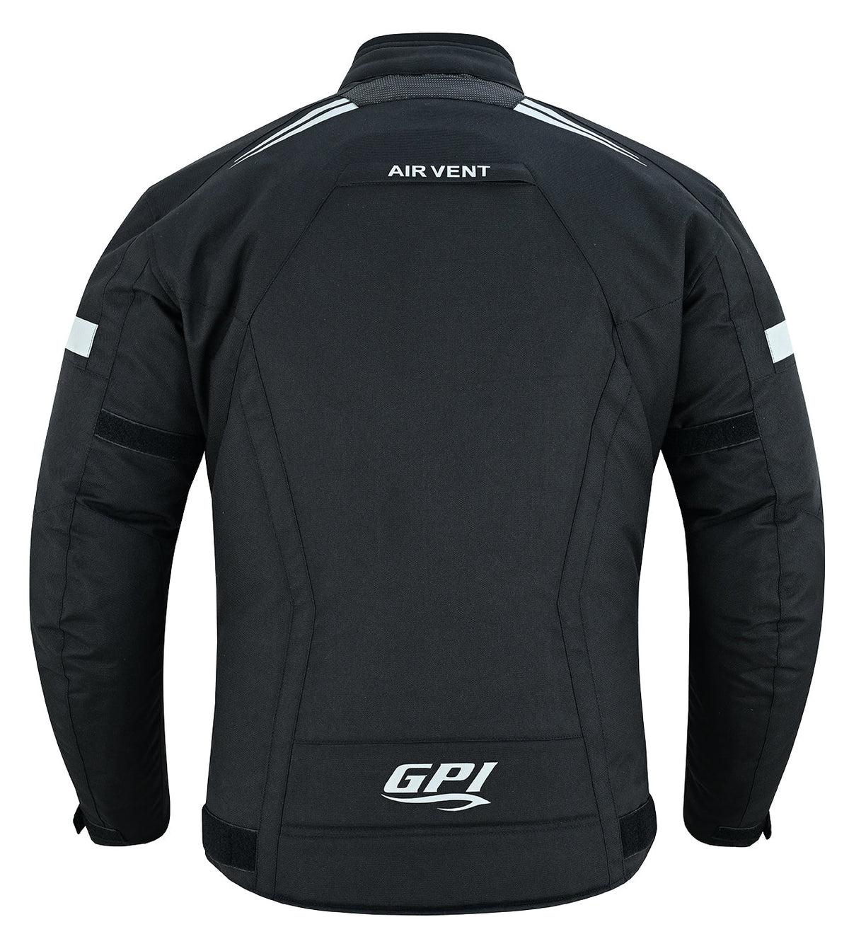 Men’s All-Season High Premium Quality Soft Adjustable Motorcycle Jacket with 4 Pockets – Black-