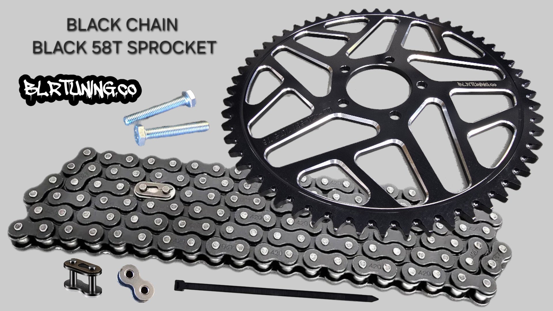 RAWRR MANTIS X 58 TOOTH REAR SPROCKET MAX TORQUE CONVERSION KIT