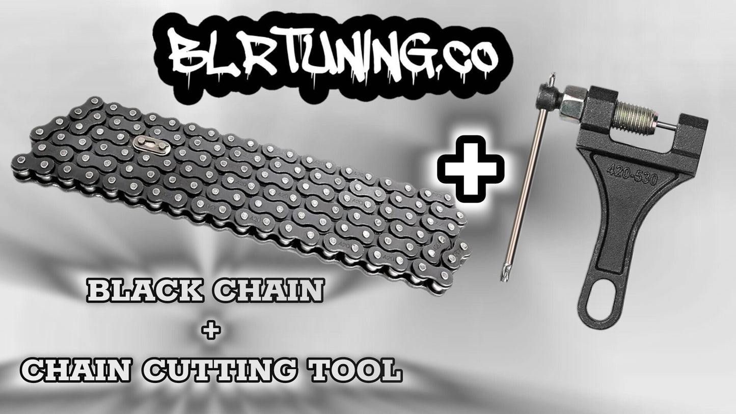 420 Motorcycle Chain Fits Small Bore Motorcycles - Electric Dirt Bikes - ATVs - and Dirt Bikes