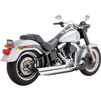 IN STOCK VANCE & HINES Big Shots Staggered Exhaust System - Chrome 17959