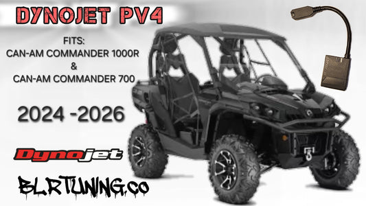 CAN-AM COMMANDER 1000R AND 700 2024 - 2026 PV4 BY DYNOJET WITH OPTIONAL CUSTOM TUNING BY BLR TUNING
