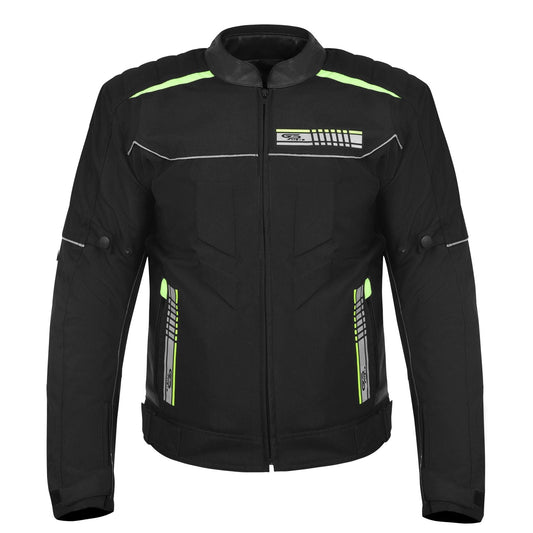 Rider Defender Cordura Jacket (Leather Sleeve )