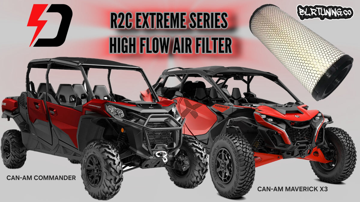 DYNOJET R2C EXTREME 2017 - 2026 MAVERICK - COMMANDER HIGH FLOW AIR FILTER