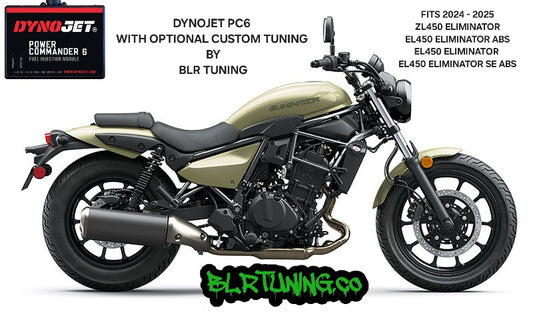 KAWASAKI ELIMINATOR 450 2024 - 2025 PC6 BY DYNOJET WITH OPTIONAL CUSTOM TUNING BY BLR TUNING