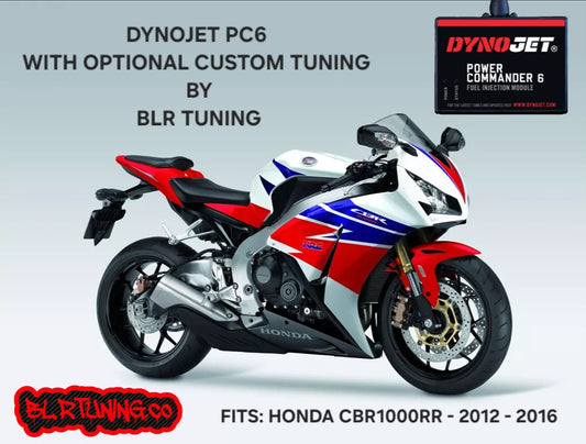 HONDA CBR1000RR CBR 1000 RR 2012 - 2016 PC6 BY DYNOJET WITH OPTIONAL CUSTOM TUNING BY BLR TUNING