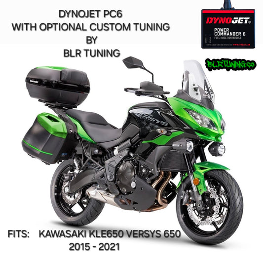 KAWASAKI VERSYS 650 ABS - VERSYS 650 ABS LT - KLE650 2015 - 2021 PC6 BY DYNOJET WITH OPTIONAL CUSTOM TUNING BY BLR TUNING