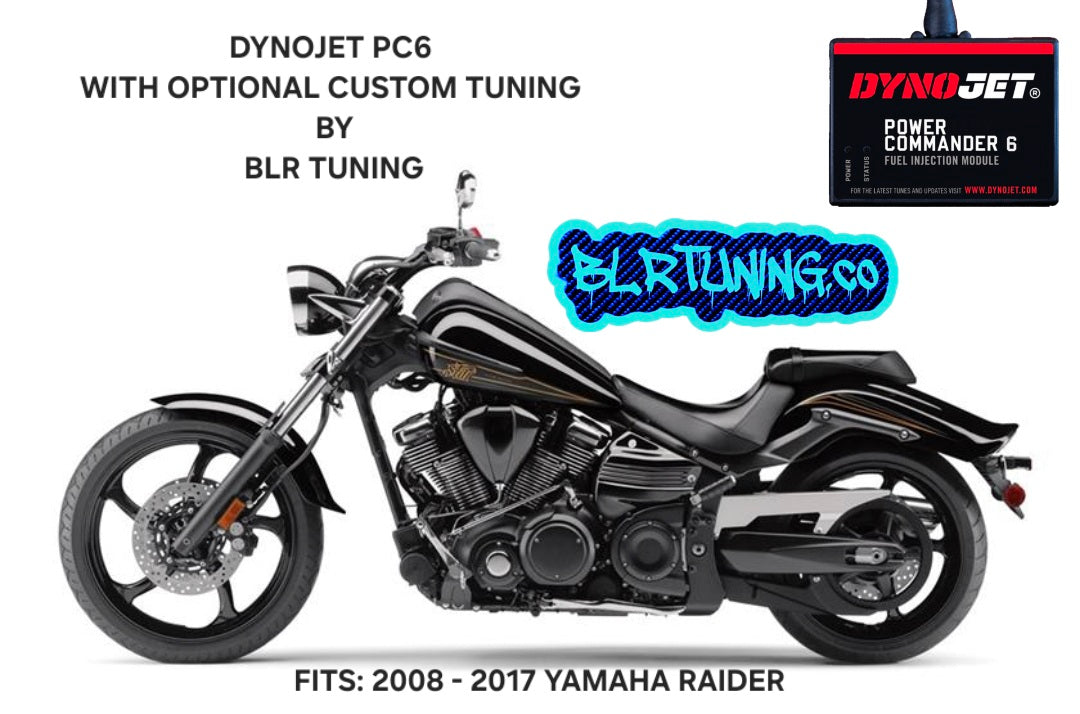 YAMAHA RAIDER 2008 - 2017 PC6 BY DYNOJET WITH OPTIONAL CUSTOM TUNING BY BLR TUNING