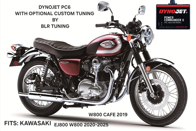 KAWASAKI EJ800 W800 - W800 CAFE 2019 - 2025 PC6 BY DYNOJET WITH OPTIONAL CUSTOM TUNING BY BLR TUNING