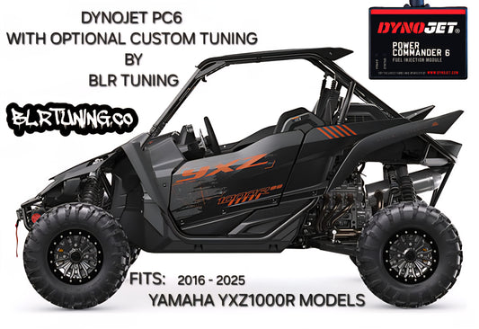 YAMAHA YXZ1000R 2016 - 2025 PC6 BY DYNOJET WITH OPTIONAL CUSTOM TUNING BY BLR TUNING
