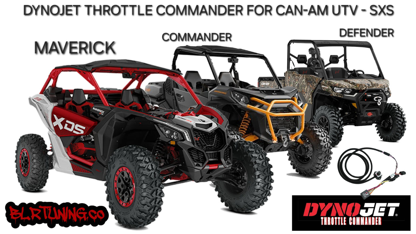 DYNOJET THROTTLE COMMANDER FOR CAN-AM UTV - SXS - MAVERICK - DEFENDER - COMMANDER - 2011 - 2025