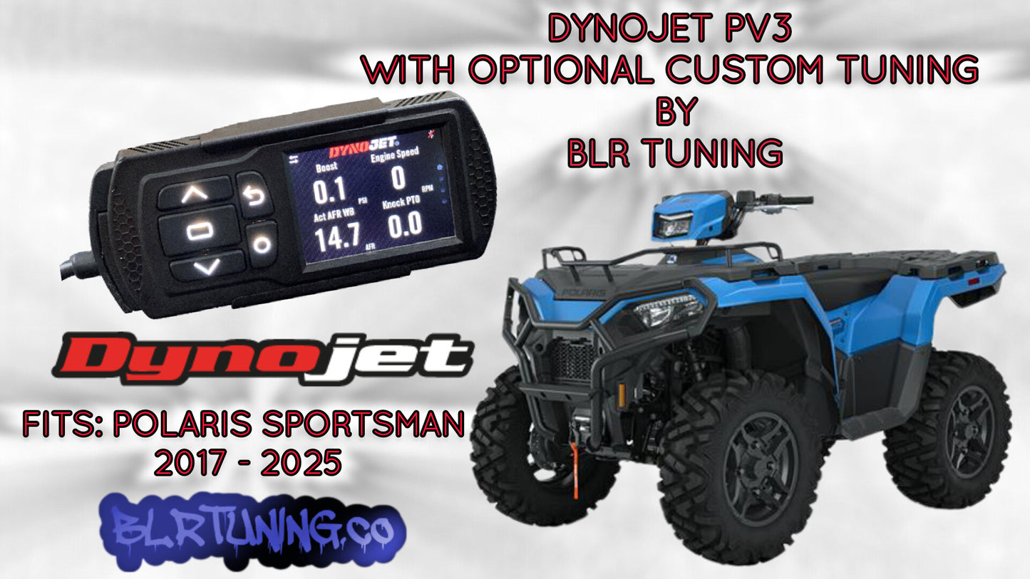 POLARIS SPORTSMAN 2017 - 2025 DYNOJET PV3 WITH OPTIONAL CUSTOM TUNING BY BLR TUNING