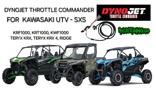 DYNOJET THROTTLE COMMANDER FOR KAWASAKI UTV - SXS - TERYX - KRF1000 - KRT1000 - RIDGE - KWF1000 2023 - 2025