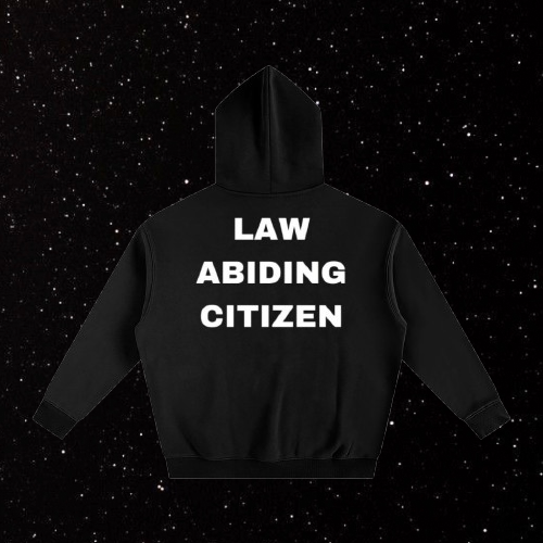 Black Law Abiding Citizen Hoodie