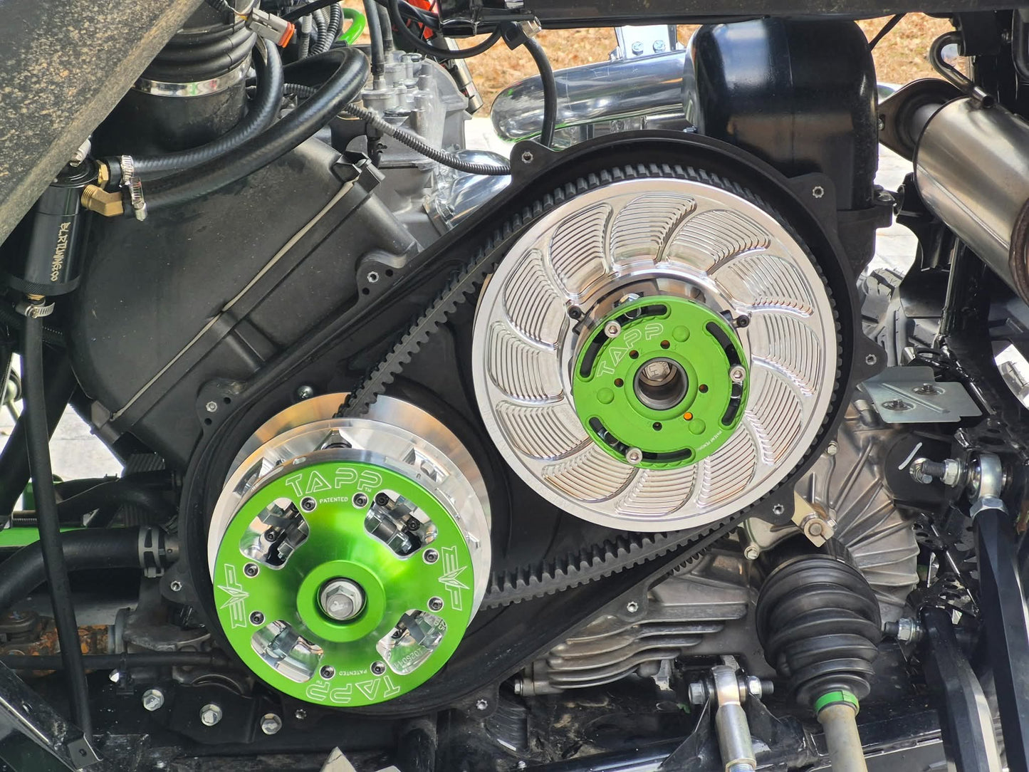 KAWASAKI TERYX H2 AIR OIL SEPARATOR 3 PORT CATCH CAN