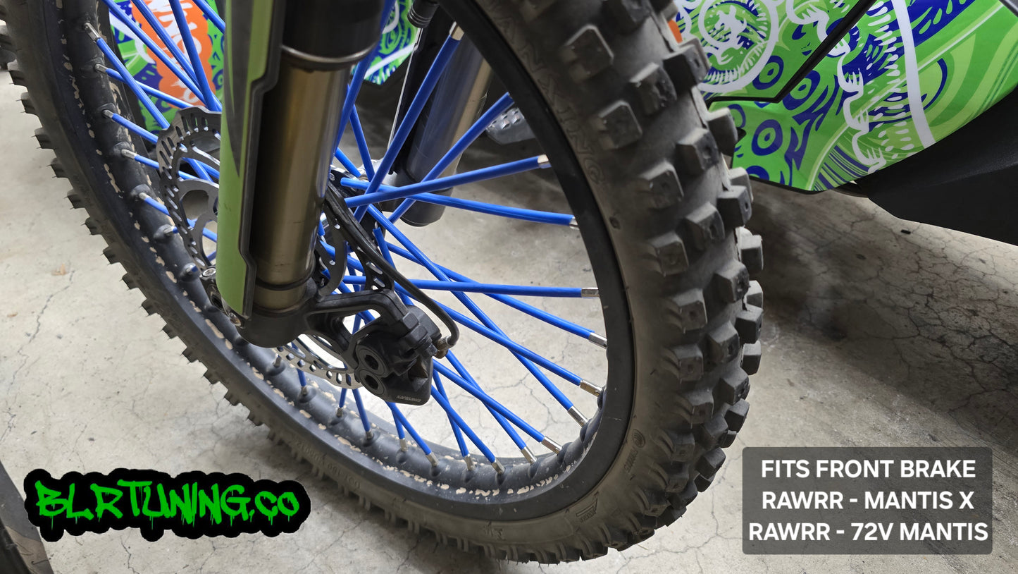 CERAMIC REAR AND COPPER FIBER FRONT BRAKE PAD COMBO UPGRADE FOR RAWRR MANTIS X AND 72V MANTIS