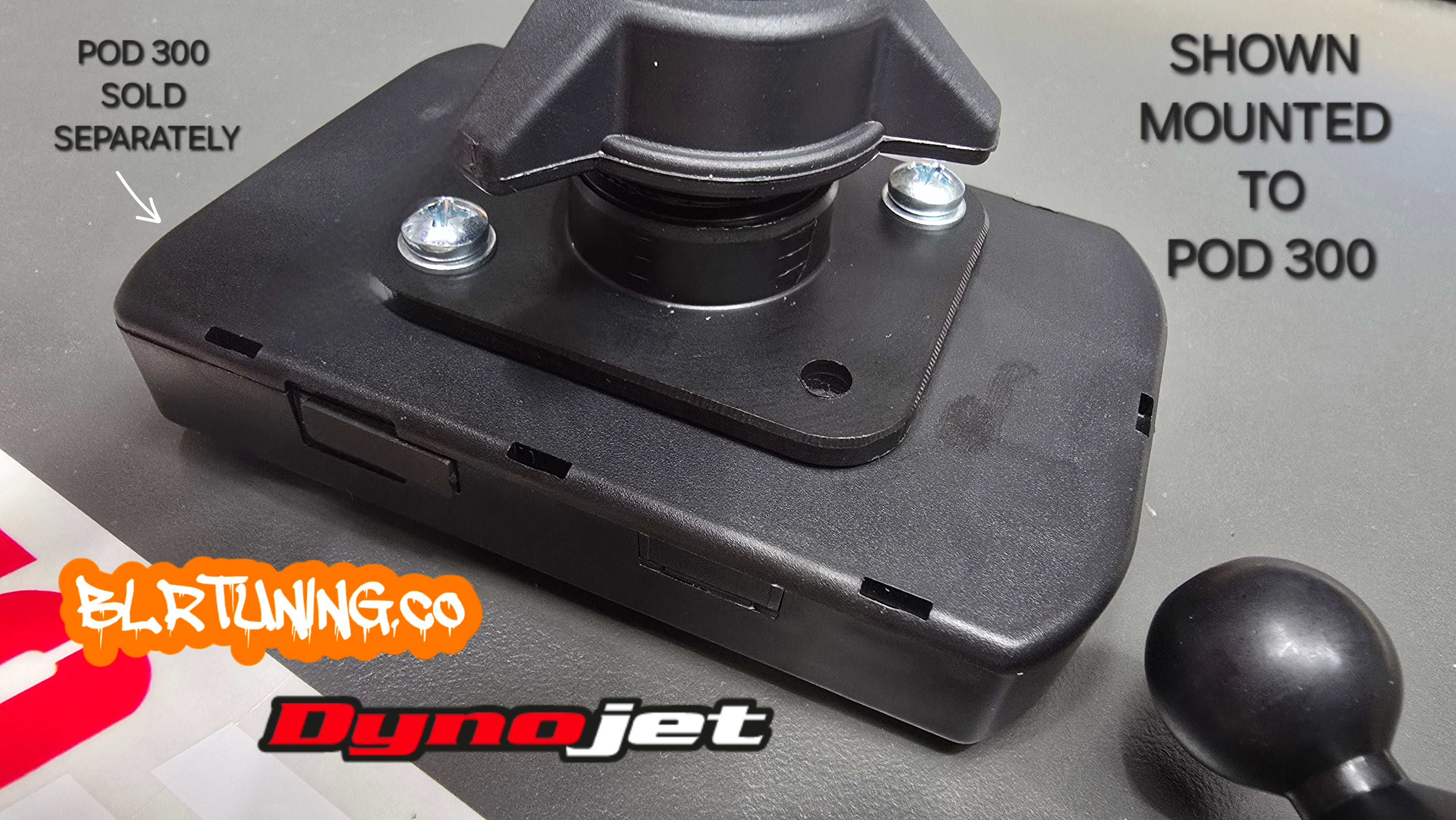 DYNOJET HANDLEBAR MOUNT KIT FOR POD 300 AND ORIGINAL POWER VISION