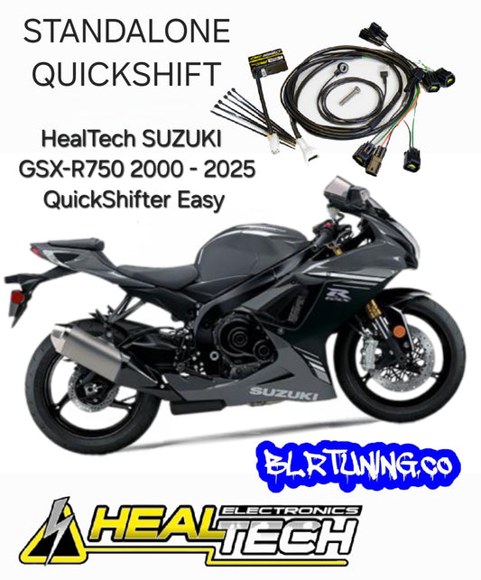 SUZUKI GSX-R750 2000 - 2025 HealTech QuickShifter Easy STAND ALONE QUICK SHIFT