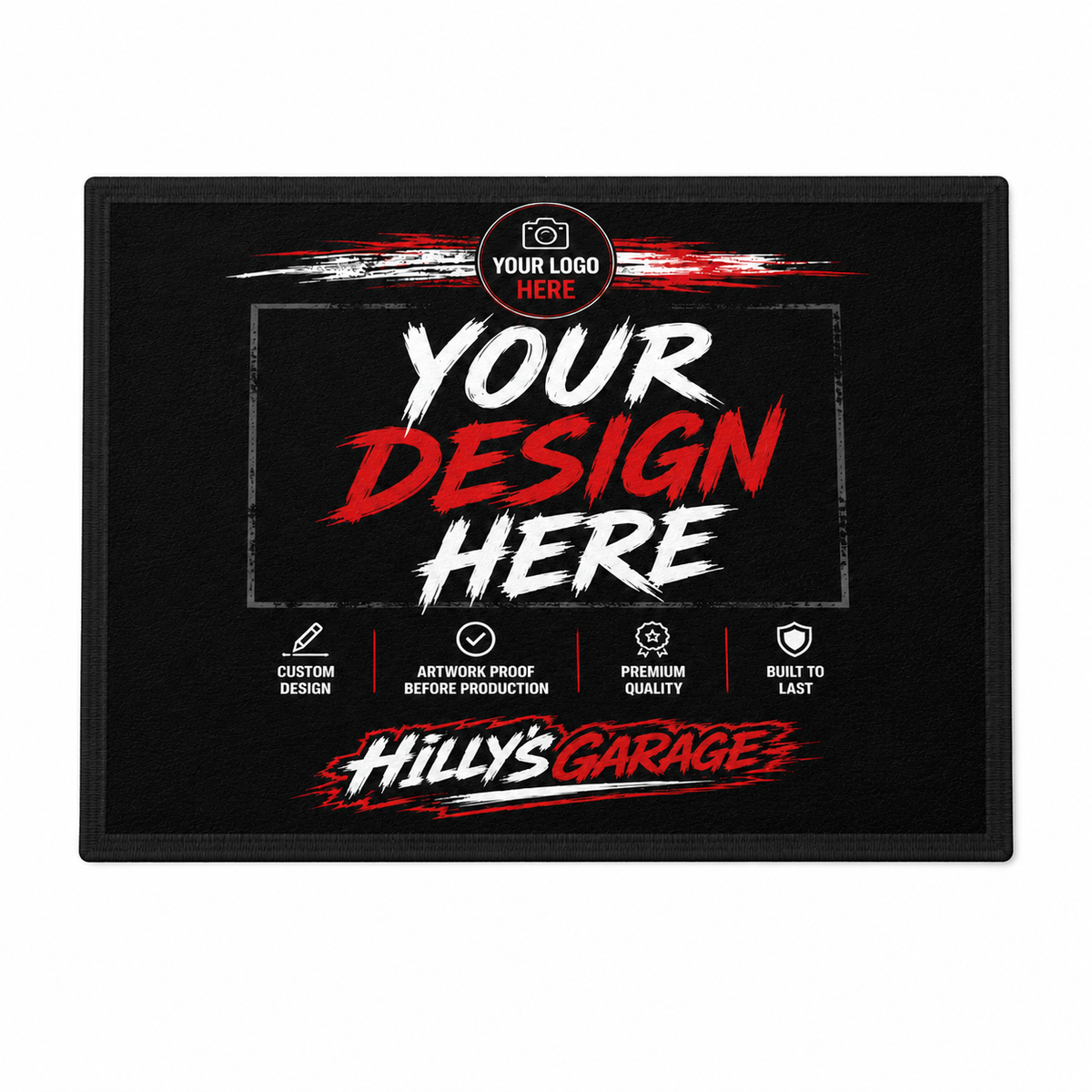 Custom MX Work Bench Mat – Your Name, Number & Design