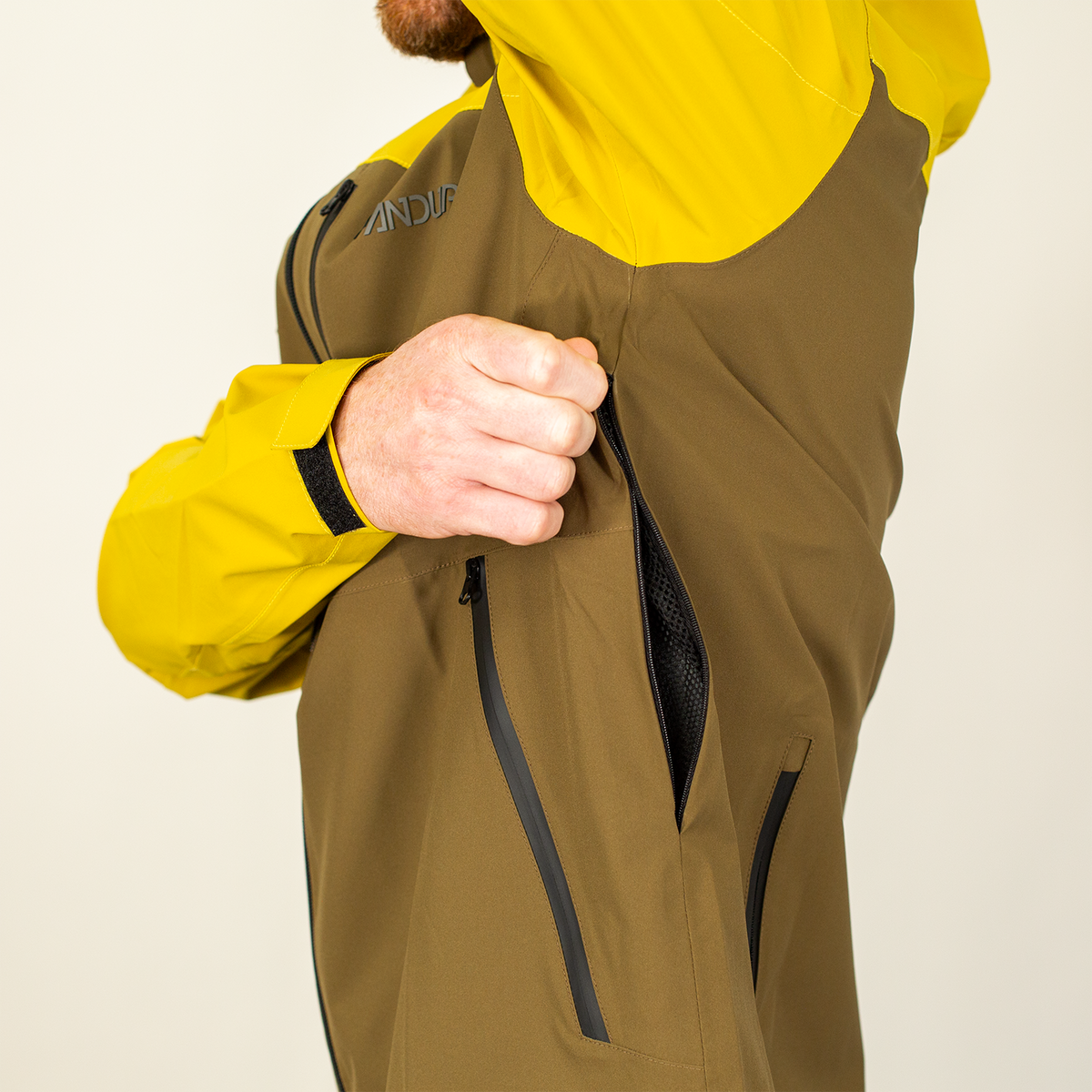HydroSend Shell - Citrine/Forest Khaki