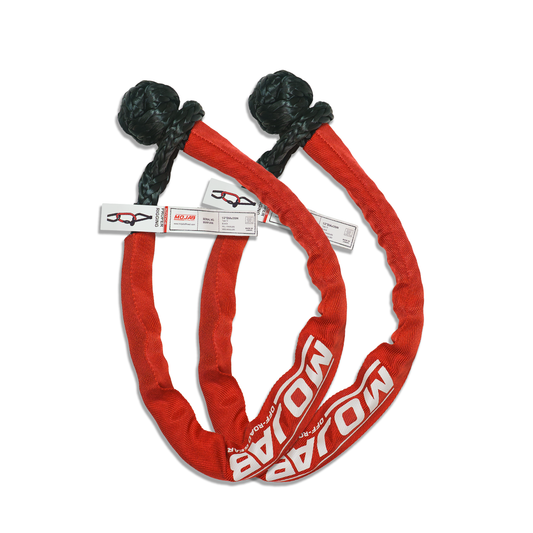Long Reach 1/2'' x 35'' soft shackle  (Set of 2 shackles)  (lifetime Warranty)