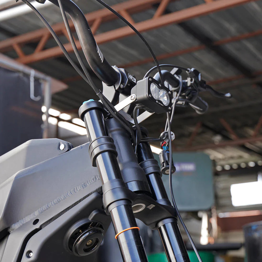 Chimera Engineering Baja Designs Squadron / S2 Series Light Bracket for Surron / Talaria Bikes